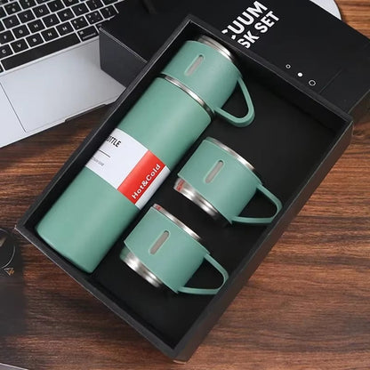 Premium Vacuum Flask Gift Set